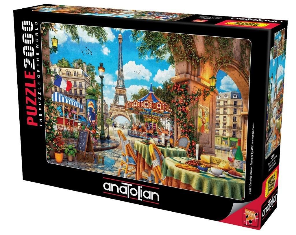 Puzzle 2000 Codzienny Paryż Nowa