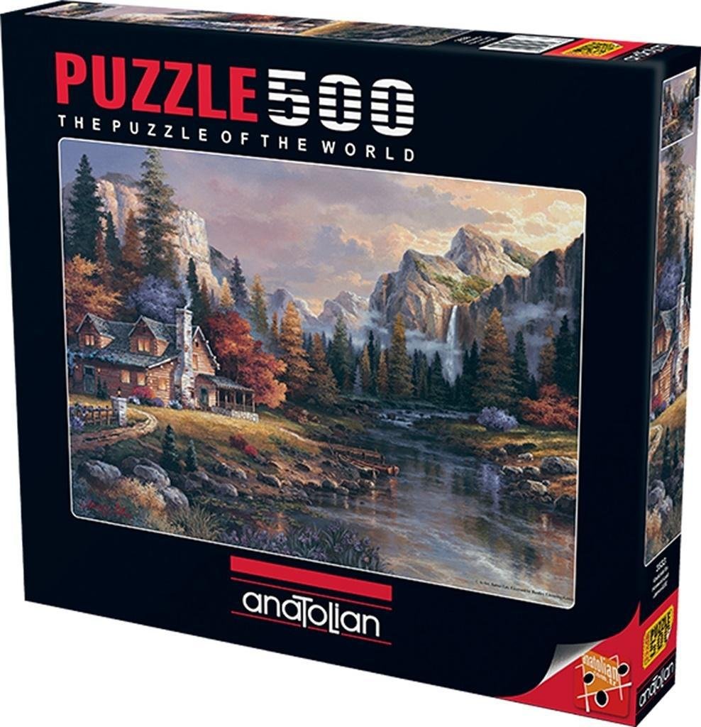 Puzzle 500 Chata w górach Nowa