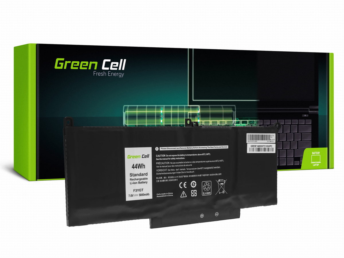 Bateria Green Cell F3YGT Dell (DE148)