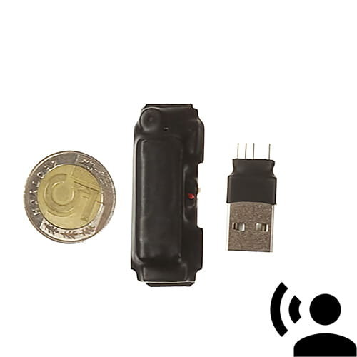 Dyktafon Szpegowski Mini Pendrive Podsłuch 8Gb Ineotronic