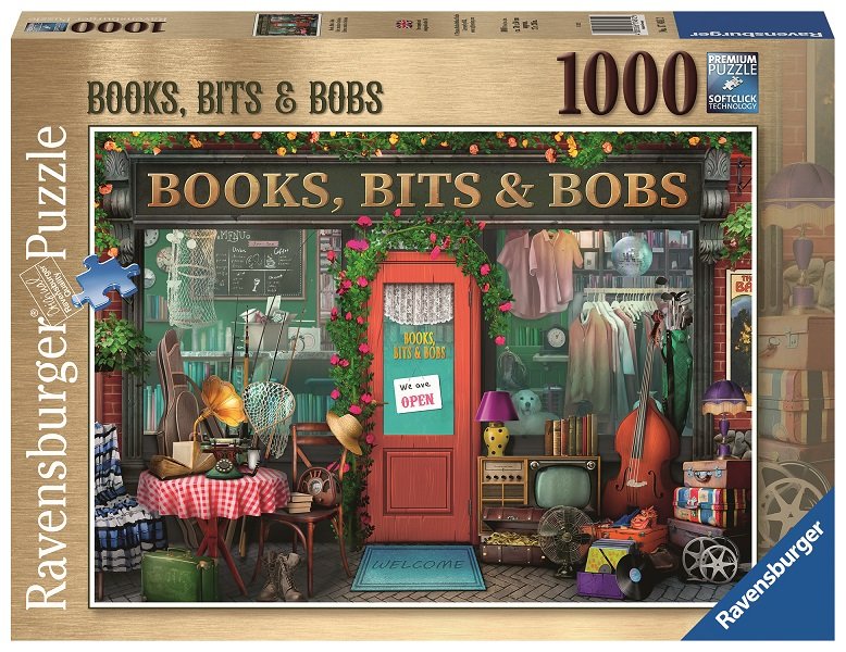 Puzzle 2D, Księgarnia, 1000 el.