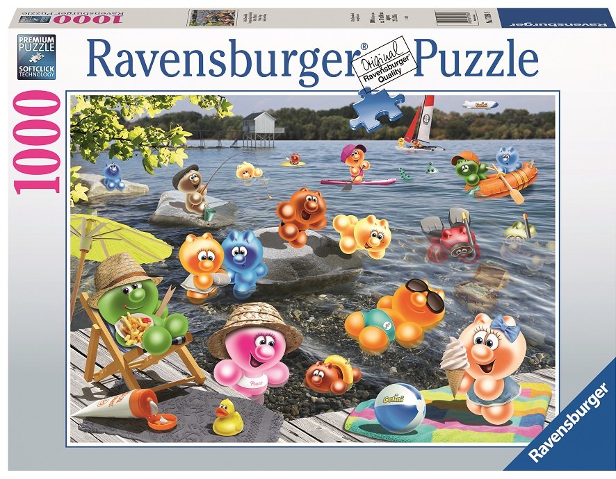 Фото - Пазли й мозаїки Ravensburger Puzzle 1000 Gelini na wakacjach 