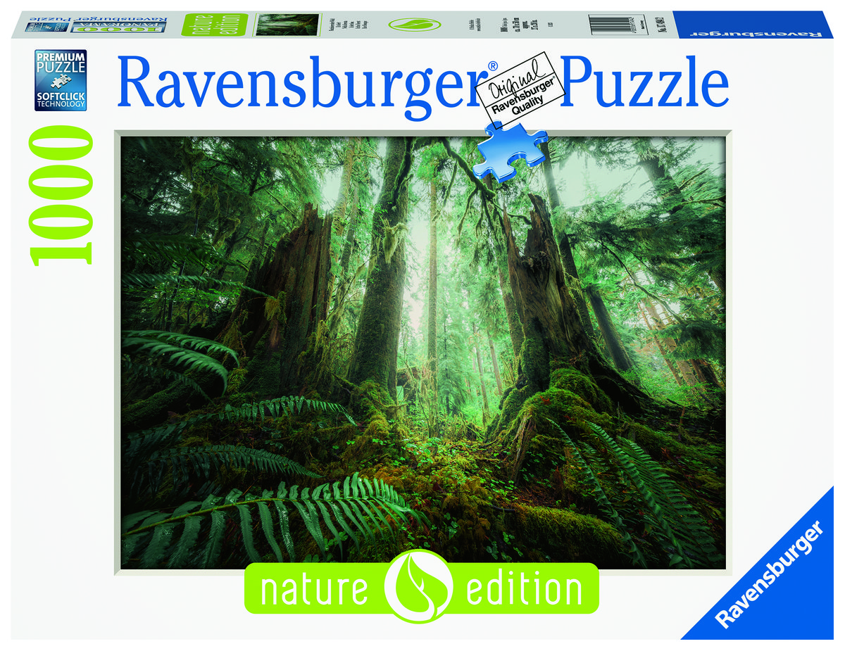 Фото - Пазли й мозаїки Ravensburger Puzzle 1000 Lasy  