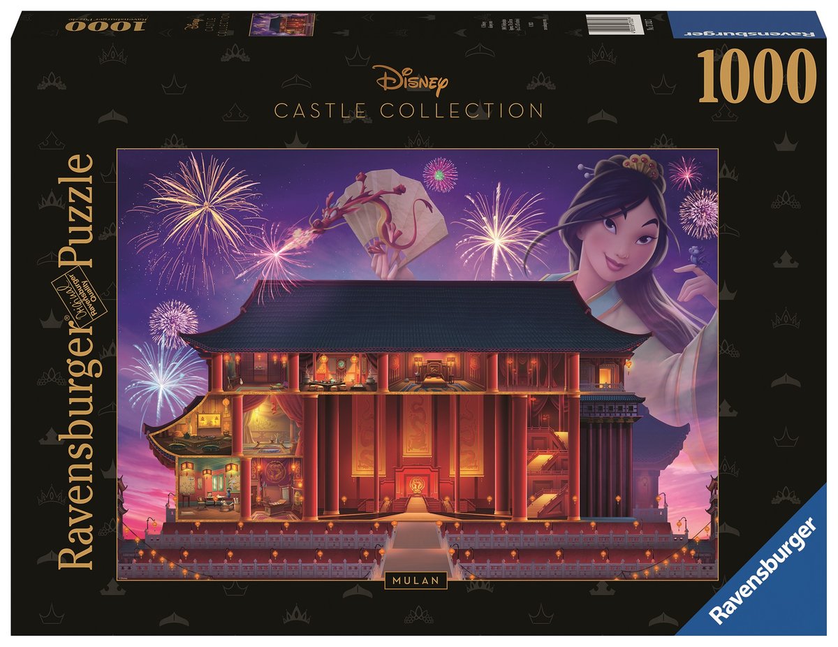 Puzzle 2D, Disney kolekcja Mulan, 1000 el.