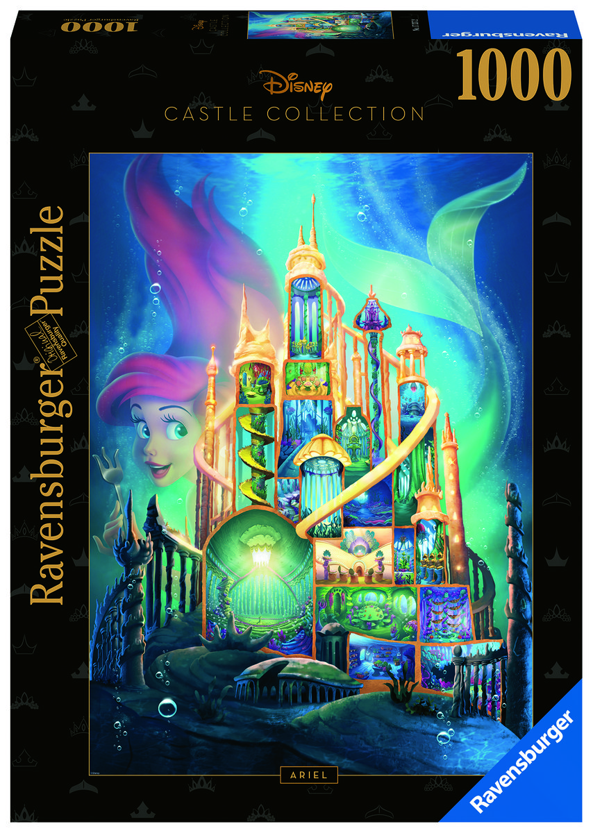 Puzzle 2D, Disney kolekcja Arielka, 1000 el.