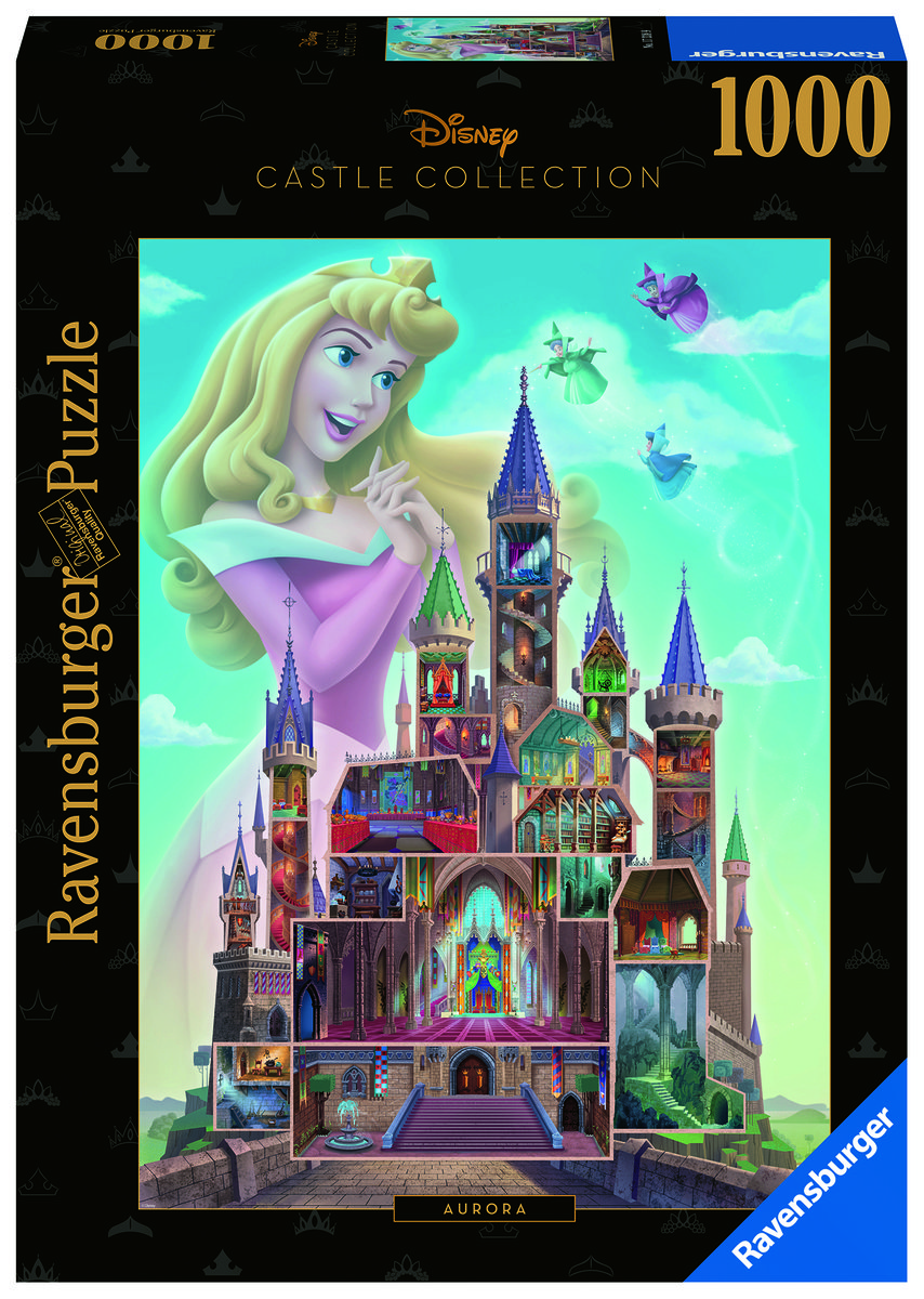 Puzzle 2D, Disney kolekcja Śpiąca Królewna, 1000 el.