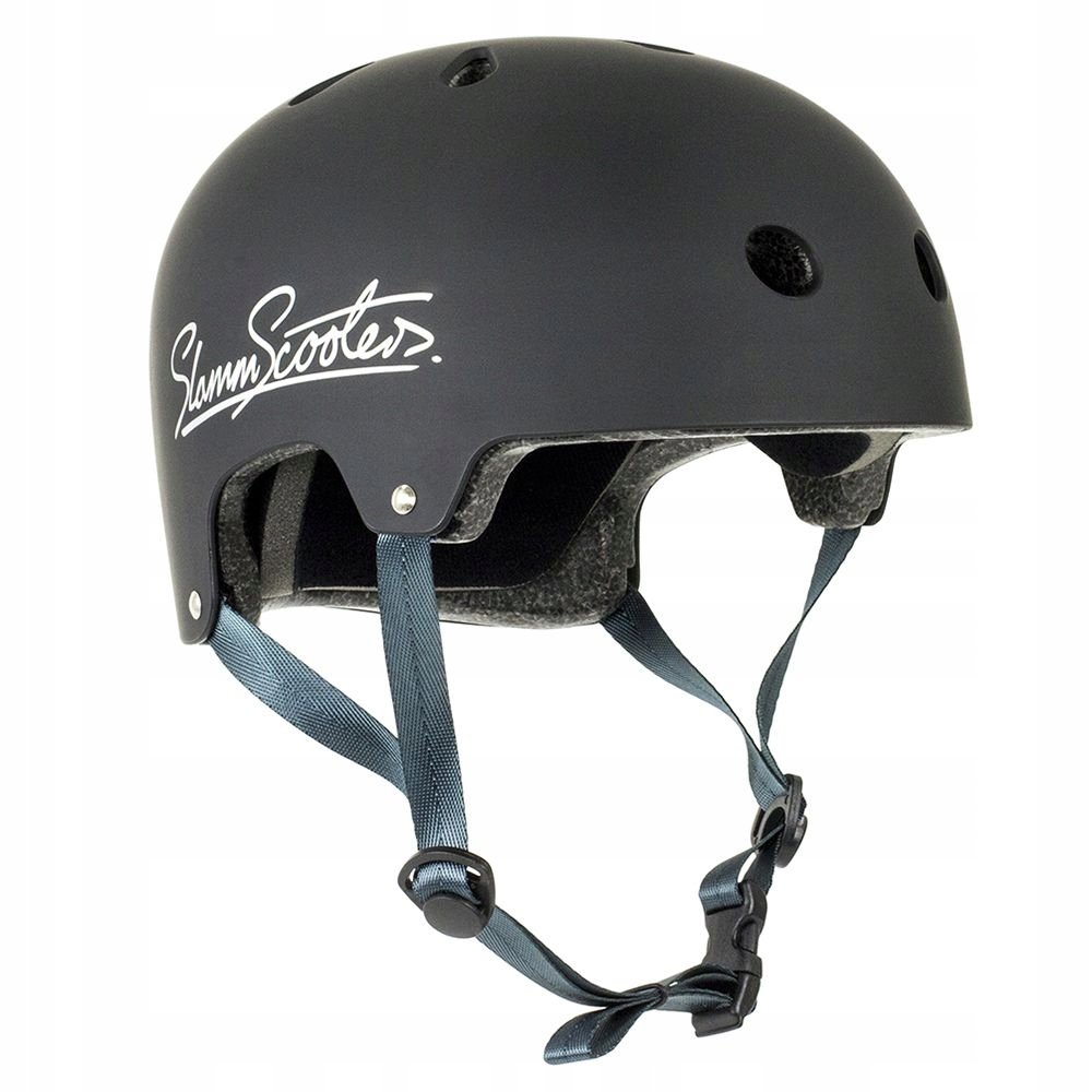 Kask SLAMM LOGO skate czarny na hulajnogę L-XL