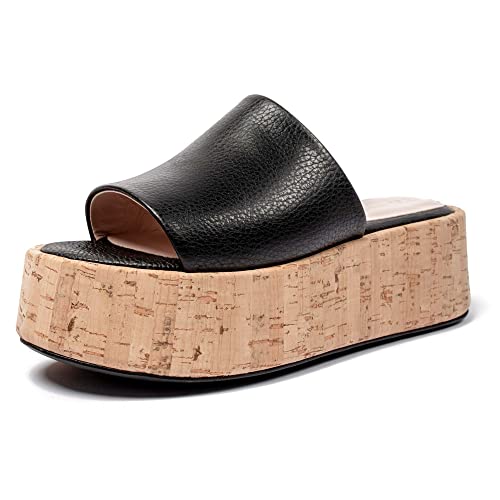L37 HANDMADE SHOES Sandały damskie Suddenly I See, czarny, 38 EU