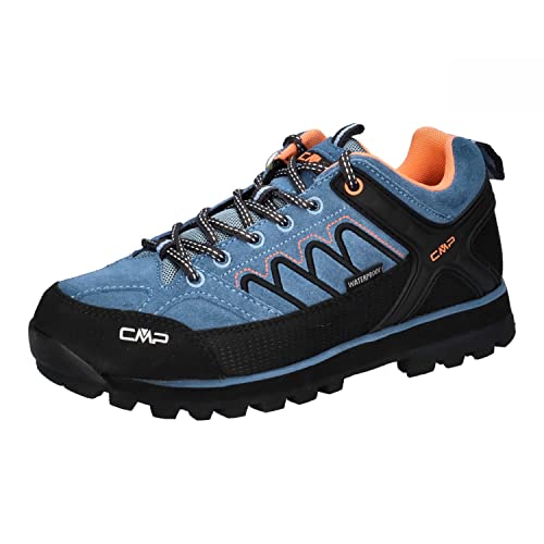 CMP Damskie buty trekkingowe Moon Low Wmn Wp Walking, Azzurro, 41 EU, Azzurro, 41 EU