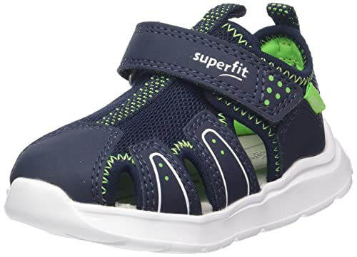 Superfit Sandały Wave niebieskie/jasnozielone 8050, 23 EU, Niebieski, jasnozielony 8050, 23 EU