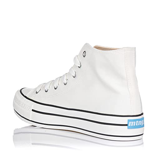 MTNG 60172, Trampki damskie, Canvas3 Biały, 39 EU