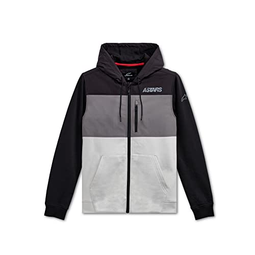 Alpinestars Męska kurtka hybrydowa, srebrno-czarna, XL, srebrny czarny, XL