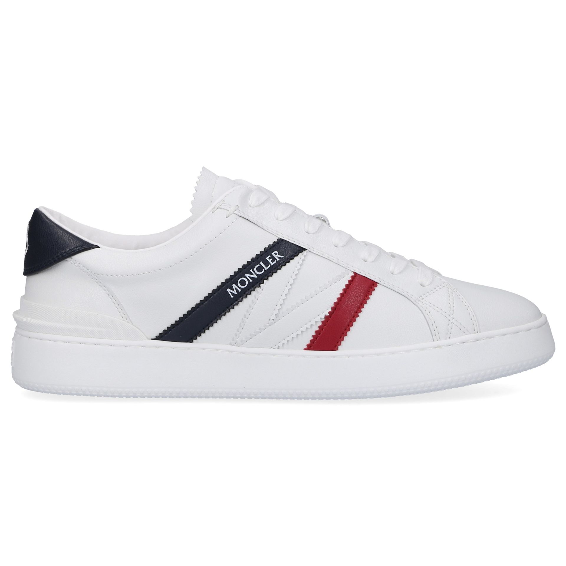 Moncler Trampki niskie NEW MONACO skóra cielęca