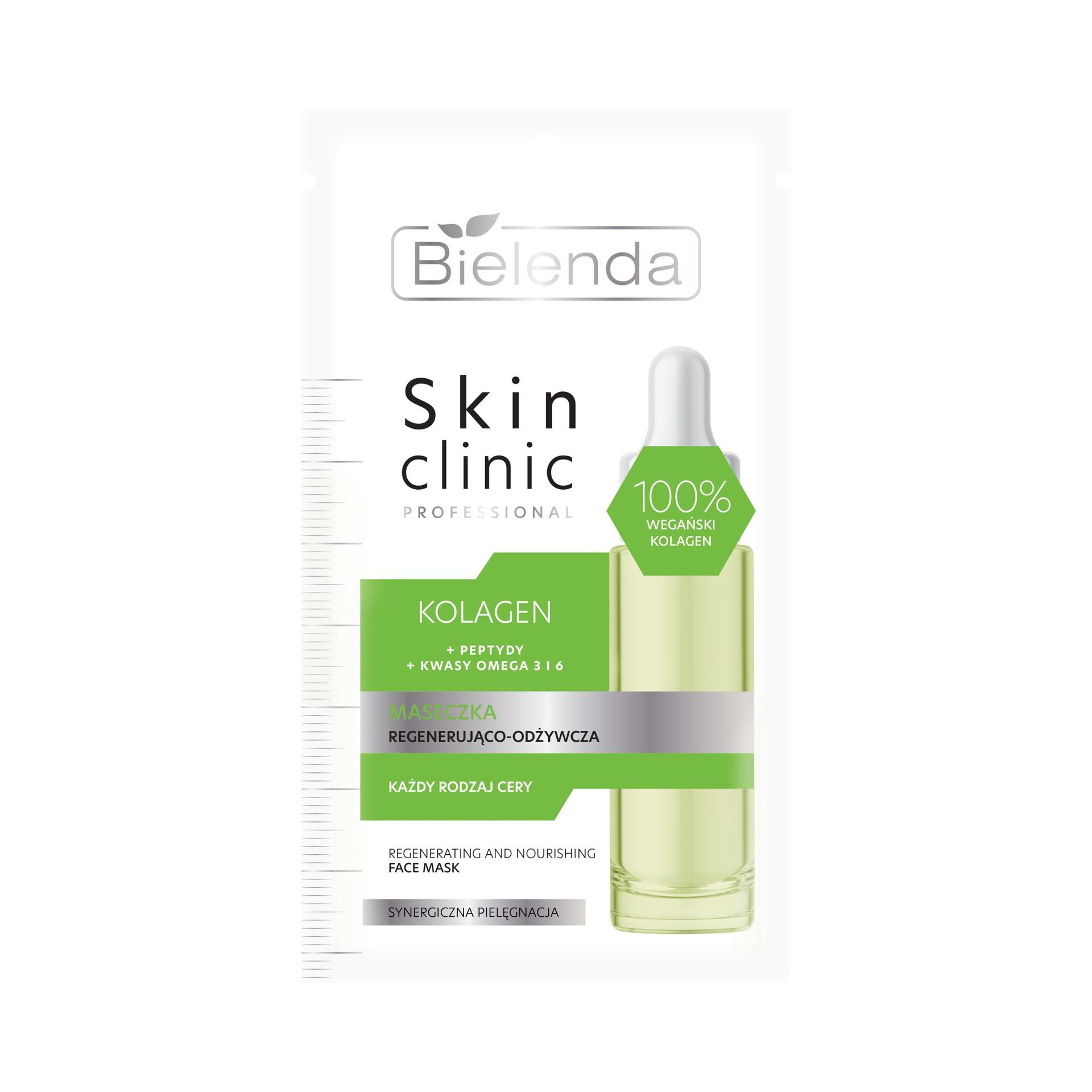 Bielenda Skin Clinic Professional Kolagen maseczka regenerująco-odżywcza 8g