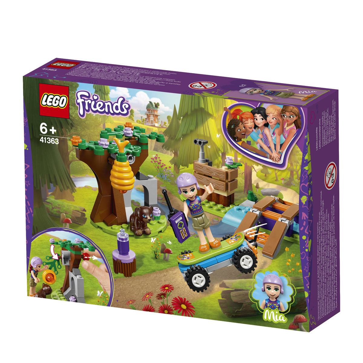 LEGO Friends Leśna przygoda Mii 41363