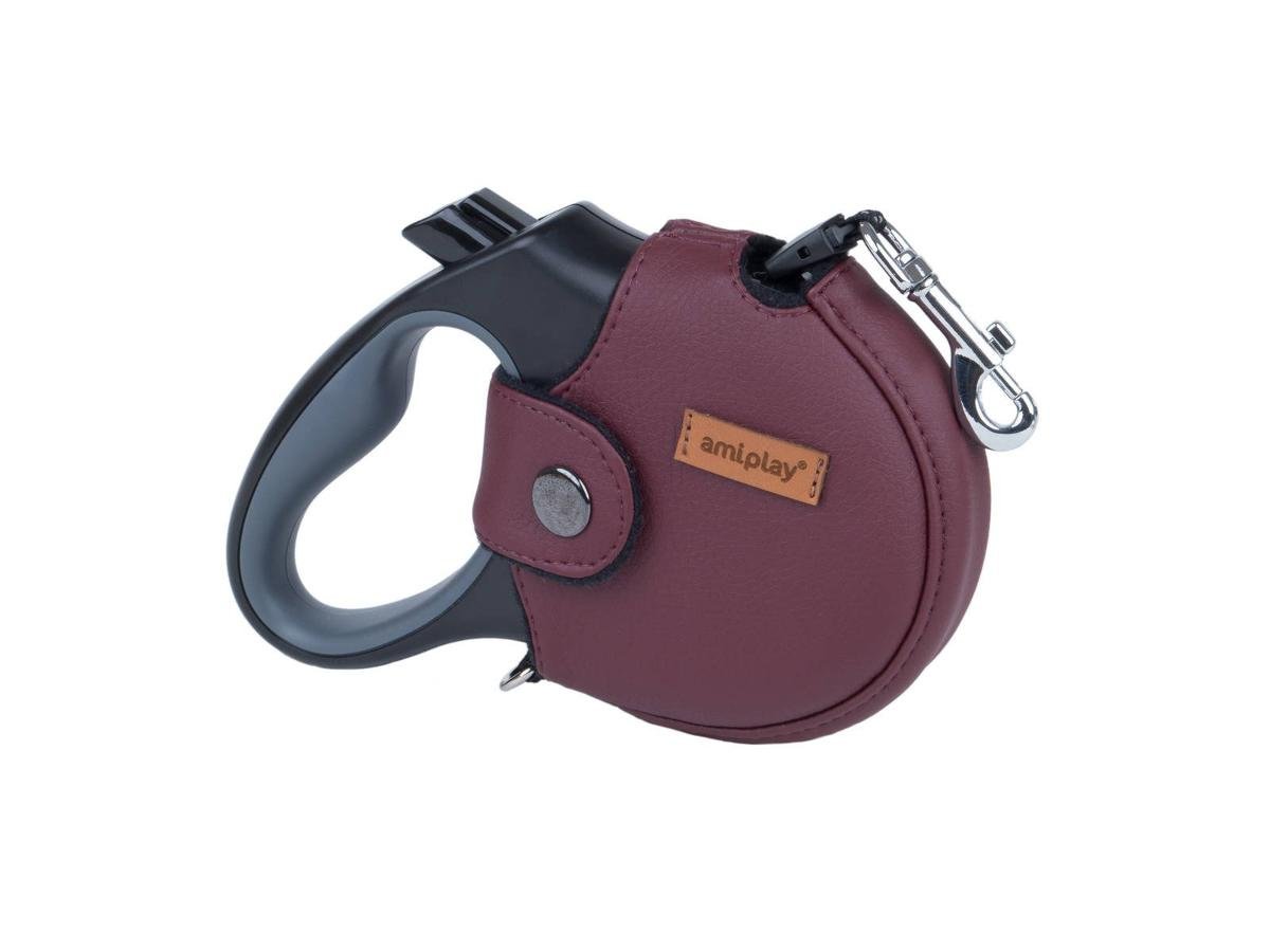 Ami Play Smycz infini+obudowa Lincoln S 3m/12kg Bor