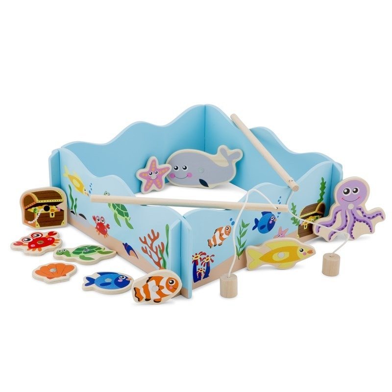 New Classic Toys New Classic Toys - Drewniana gra wędkarska