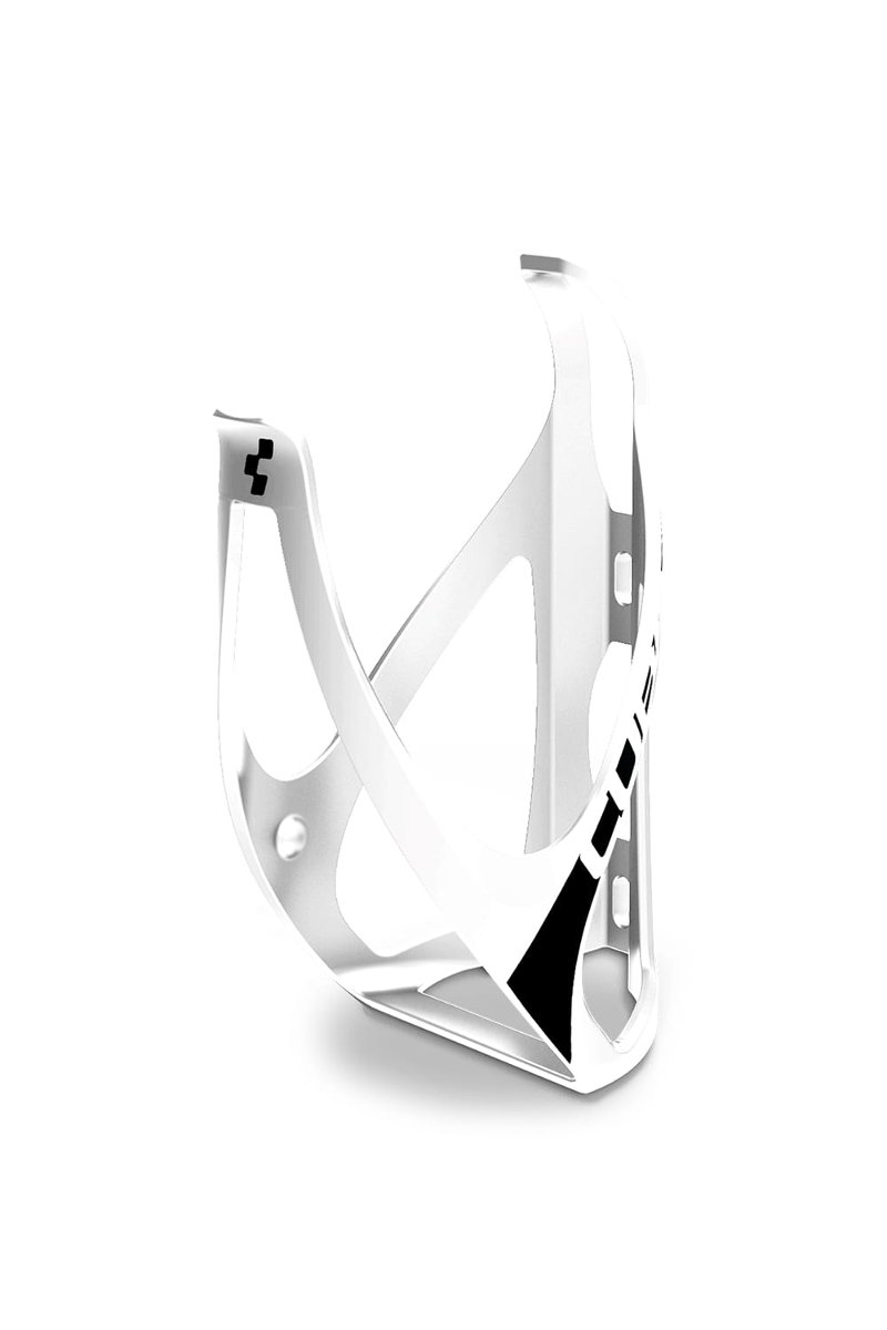 Koszyk na bidon Cube Bottle Cage HPP matt white´n´black