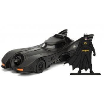 Jada Toys, model samochodu Batman Diecast 1/32 1989 Batmobile (Wraz z figurką Batman)