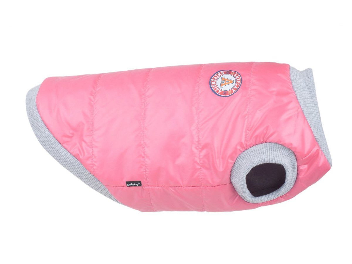Ami Play Kurtka Puchowa Bronx długość 41 cm Różowa