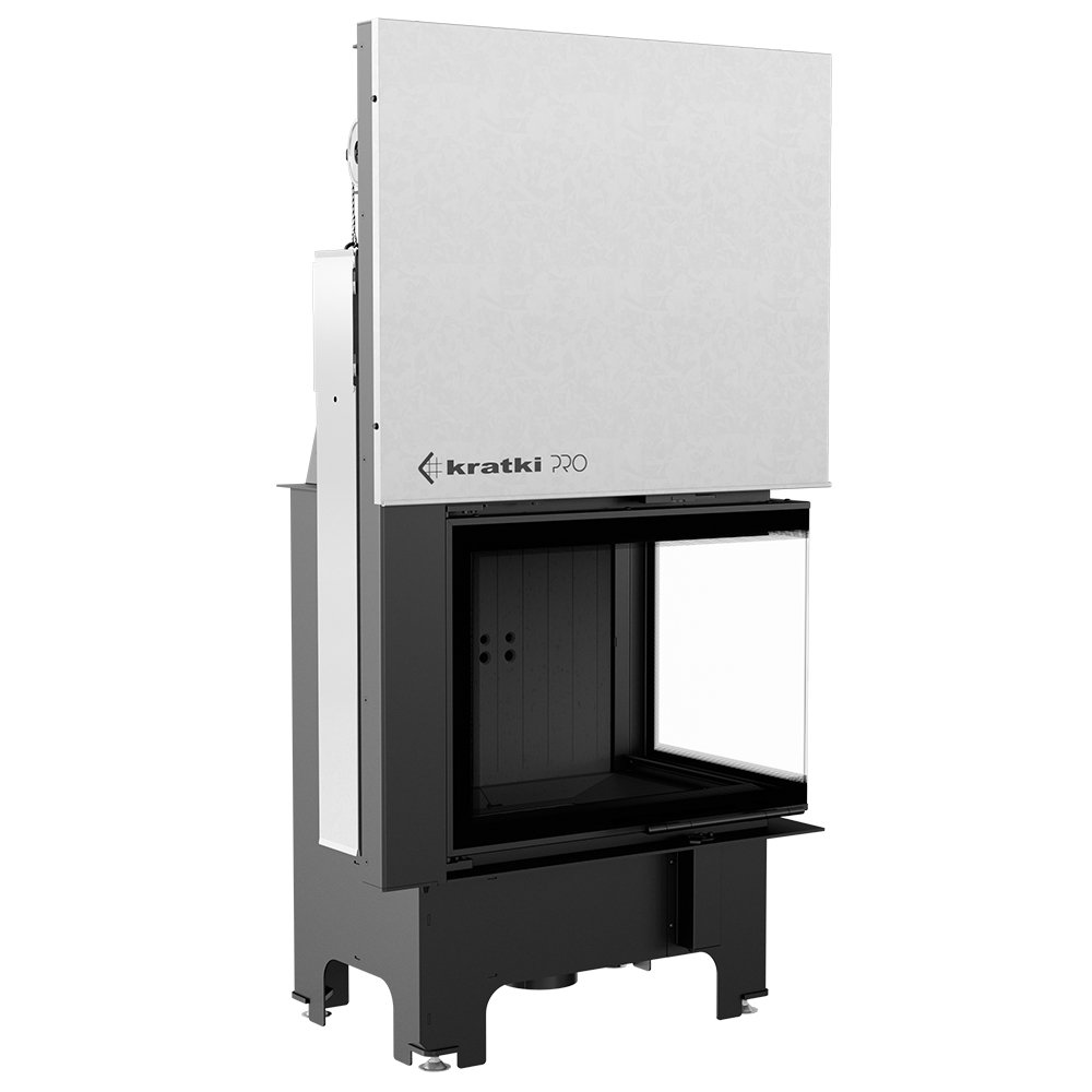 Kratki.pl pl Marek Bal Wkład kominkowy VNP 700/480 czarny termotec VNP/700/480/BLACK