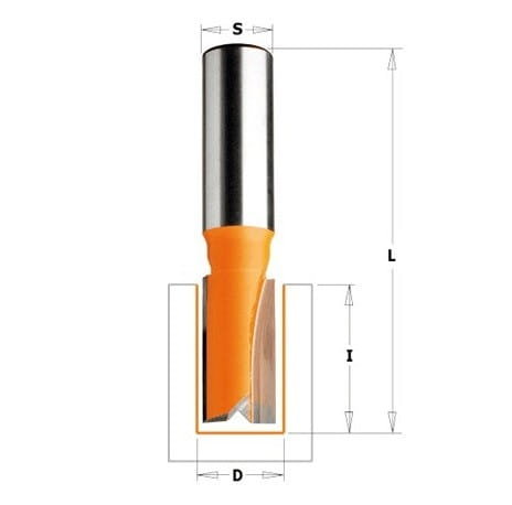 Cmt Frez Prosty Krótki Hm D=24 I=20 L=50 S=8