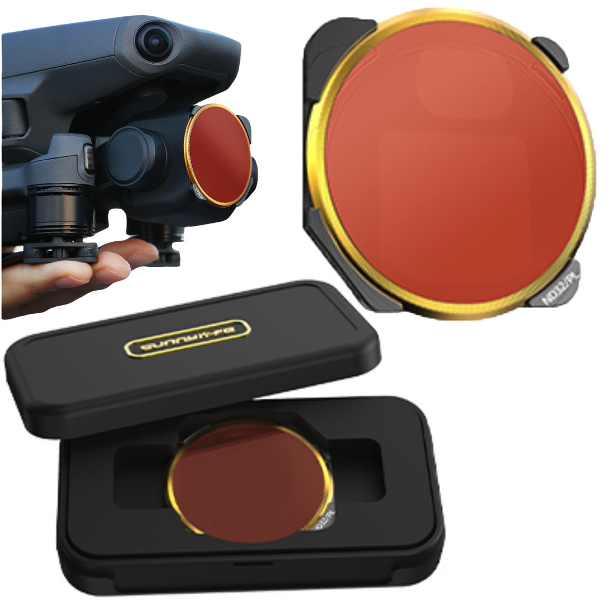 Filtr Szary Z Polaryzacją Nd32/Pl Do Dji Mavic 3