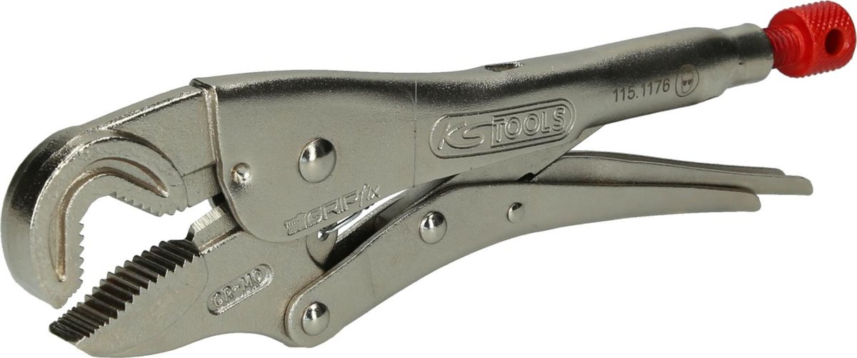 KS TOOLS Szczypce chwytne z ostrzem bocznym,240mm
