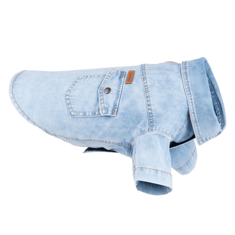 Amiplay Denim Koszula Dla Psa 50Cm Cocker Spaniel Niebieska