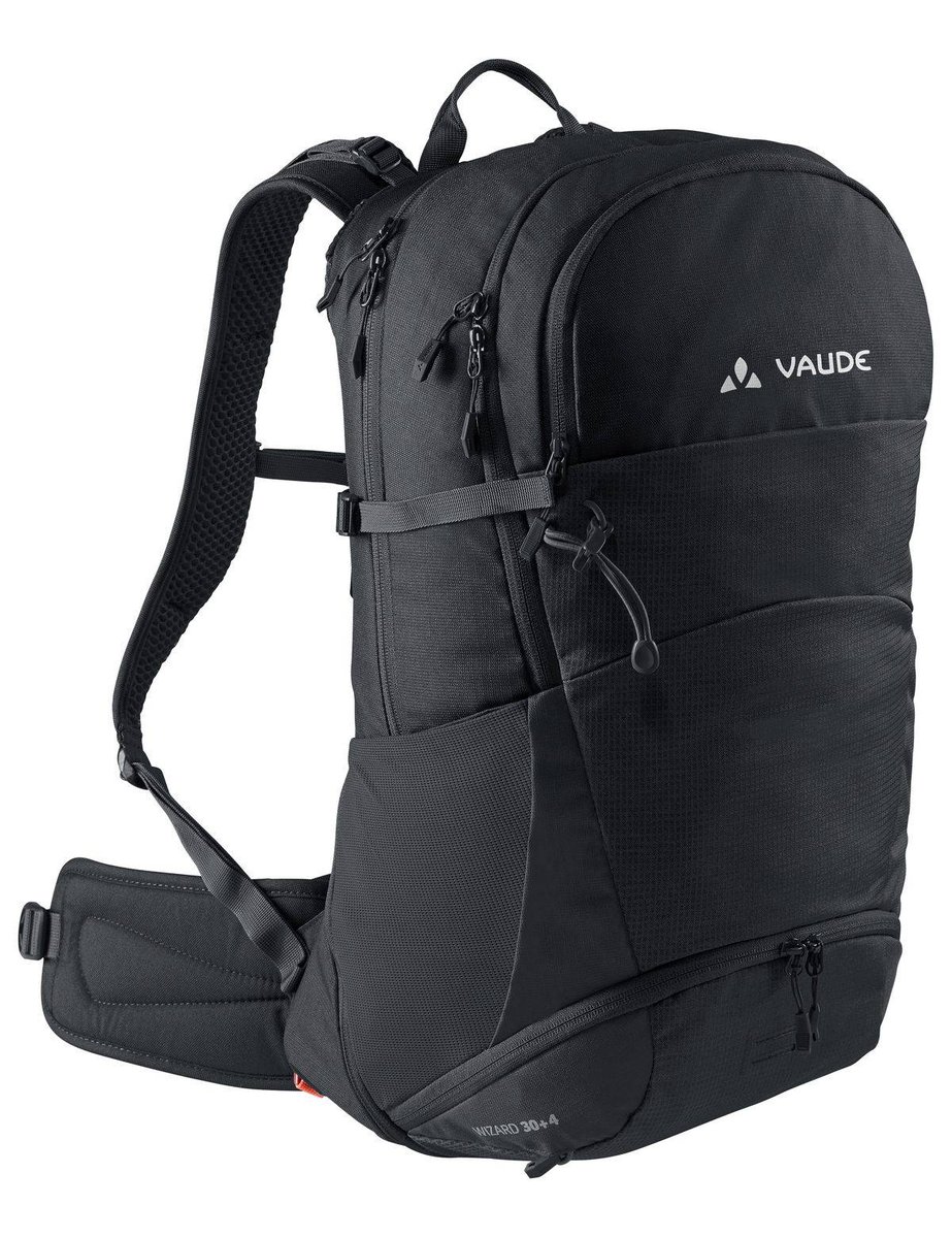 Wygodny Plecak Turystyczny Vaude Wizard 30+4 - Czarny