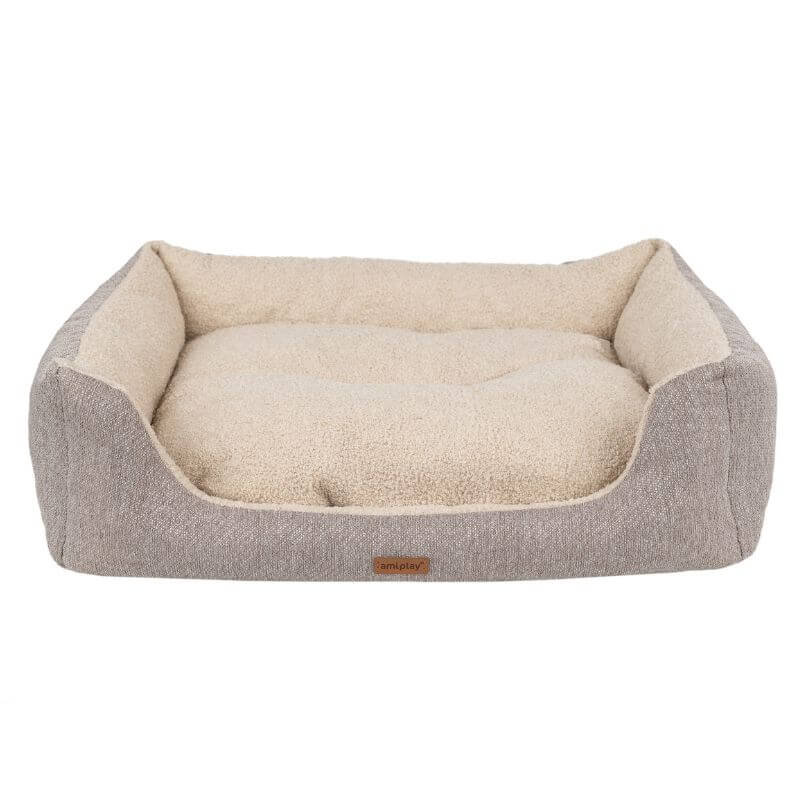 Amiplay Malmo Legowisko Sofa M Beżowe Dla Psa