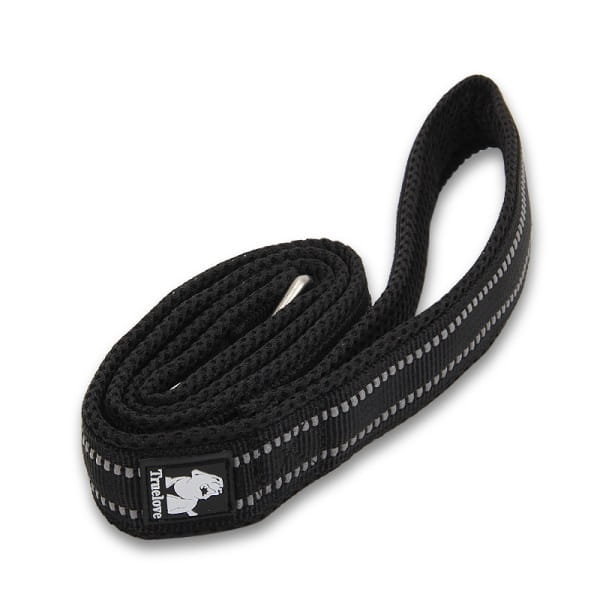Smycz dla psa Truelove Active 200 cm, L - 2.5 cm, czarny