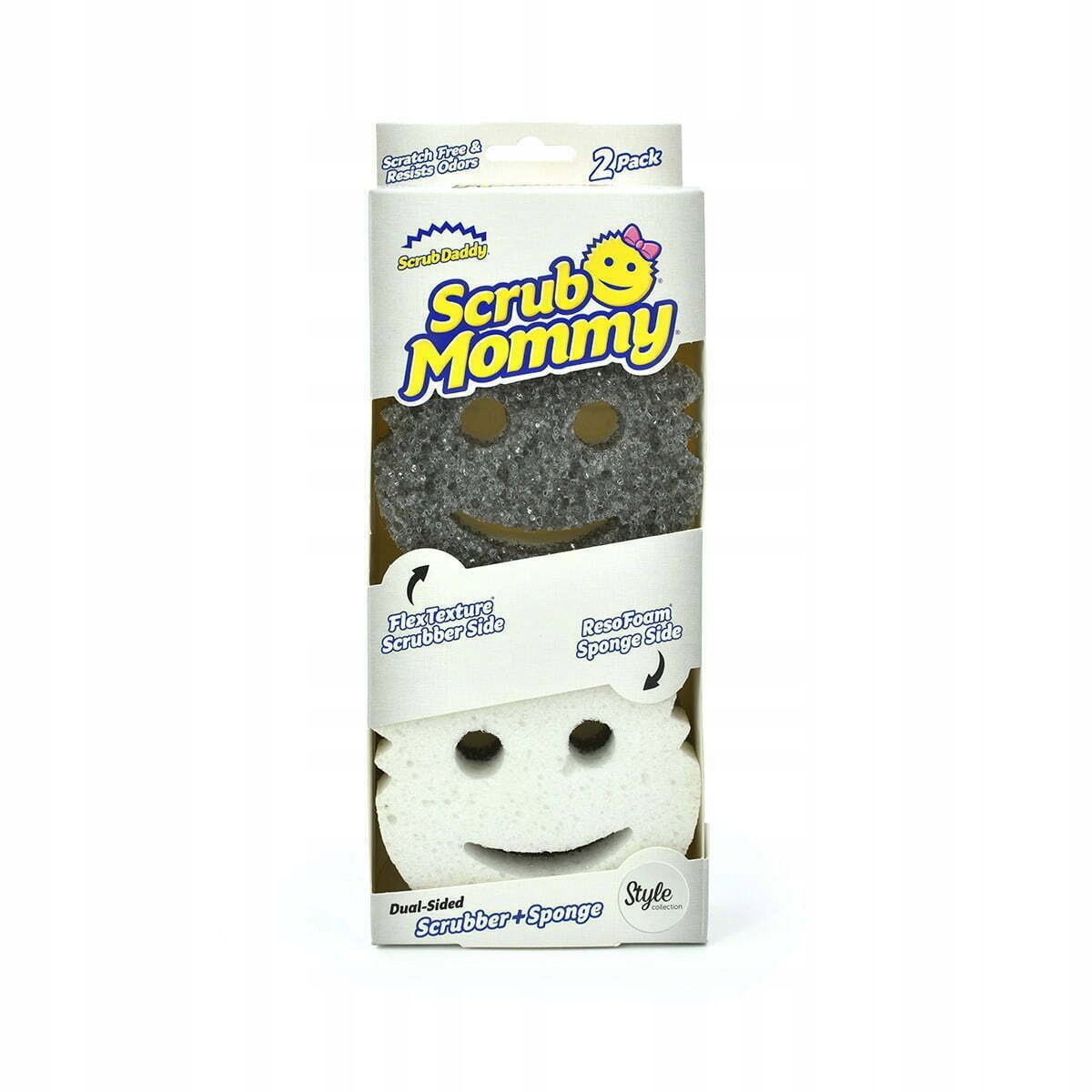 Scrub Mommy Magiczna Gąbka Grey Twin Pack
