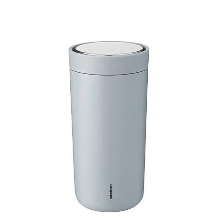 Stelton Kubek termiczny To-Go Click 400 ml błękitny z podwójnej stali 685-27