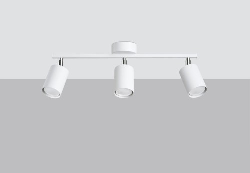 Sollux Lemmi SL.1125 plafon oprawa sufitowa 3x40W LED GU10 IP20 biały