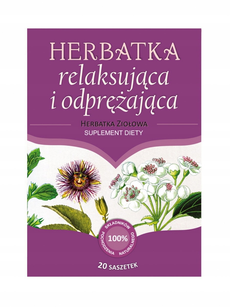 Herbarium św. Franciszka Herbatka ziołowa relaksująca i odprężająca  OD 65 ZŁ 00052