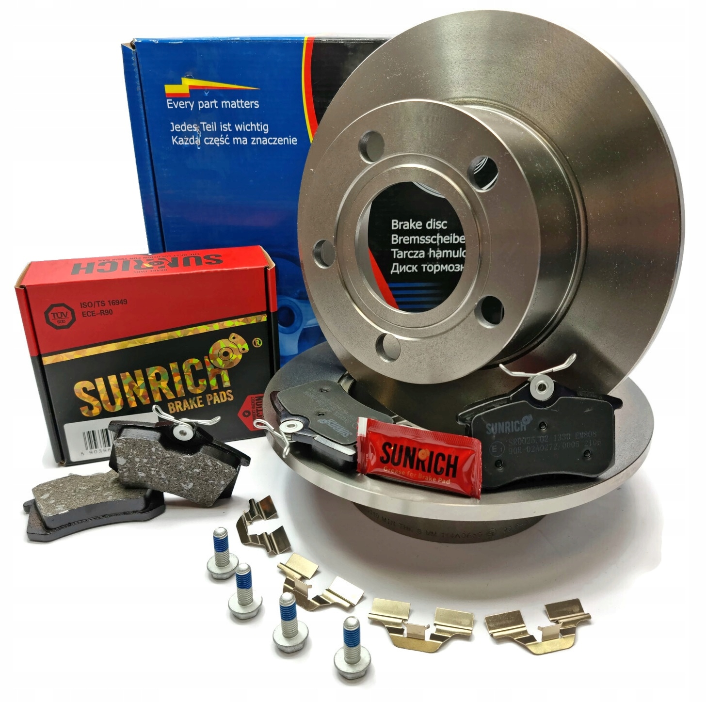 UCANDO Best Deal Tarcze hamulcowe (komplet 2 sztuk) UCANDO Best Deal