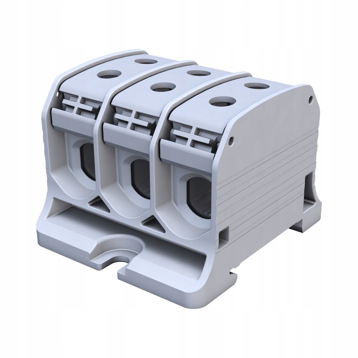 Simet Złączka szynowa gwintowa Al/Cu STB 50-3X (87330) SIMBLOCK szary 81004002