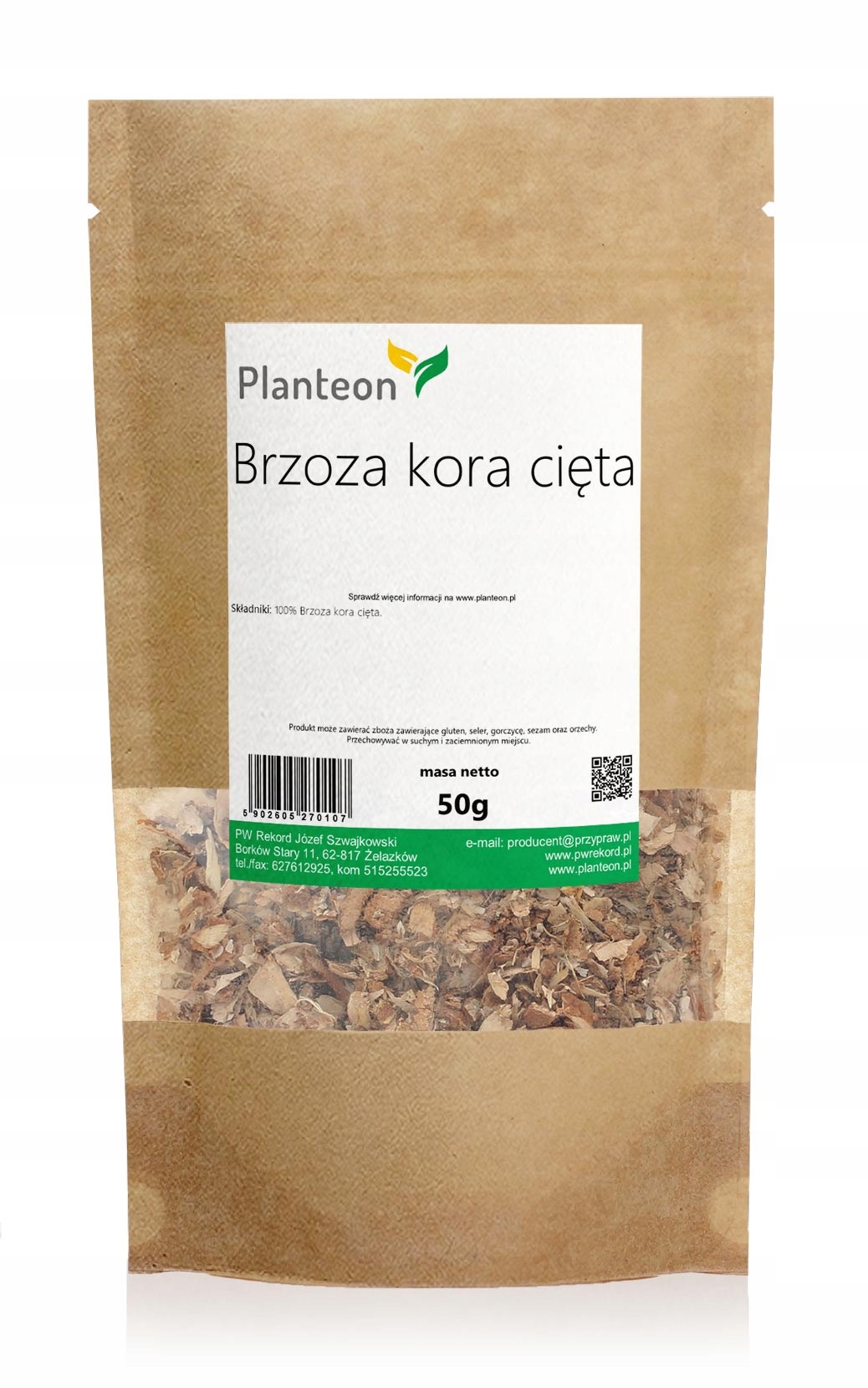 Brzoza kora cięta na napar herbata 50g
