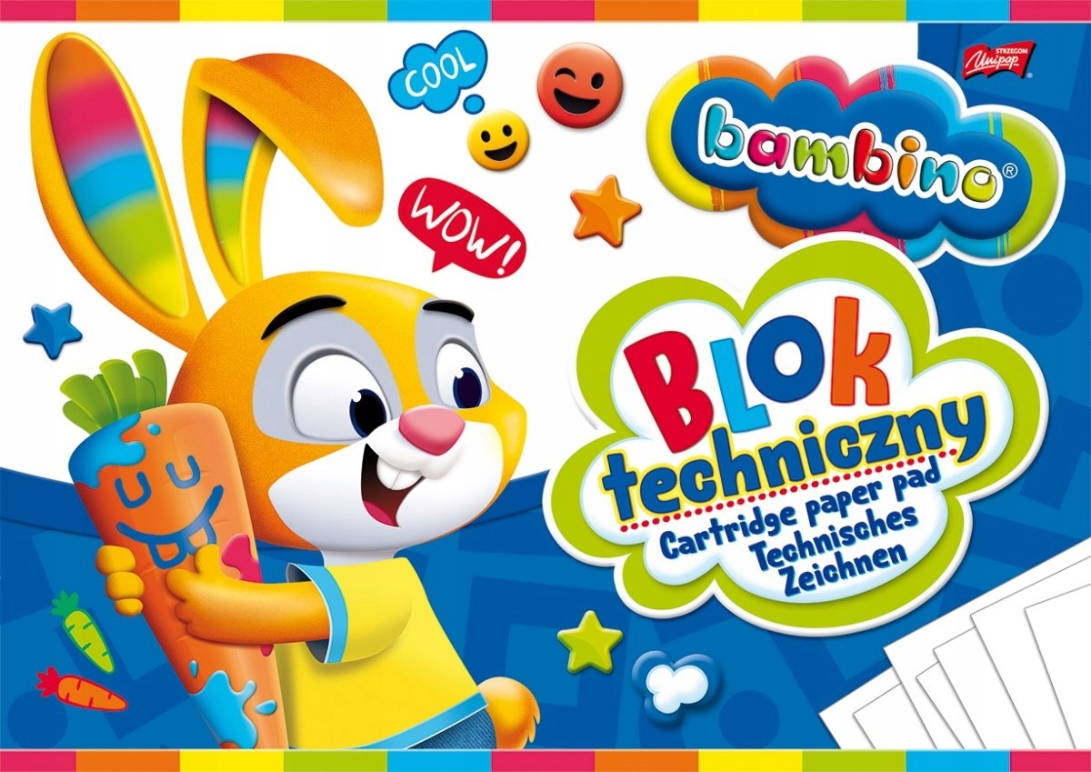 St. Majewski Blok biurowy Blok techniczny A4 10k Bambino ST 5903235001550