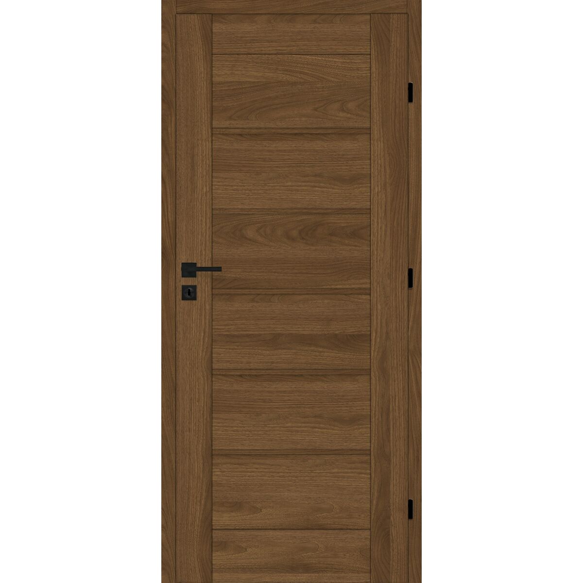 Drzwi wewnętrzne pełne Sangres 80 prawe orzech michigan Voster