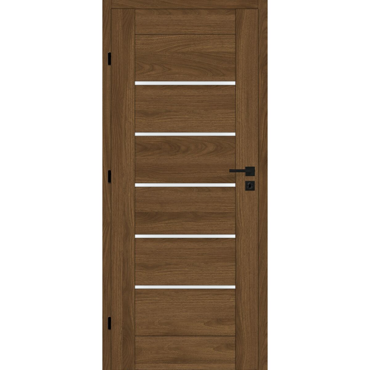 Drzwi wewnętrzne pokojowe Sangres 80 lewe orzech michigan Voster 5905515000949