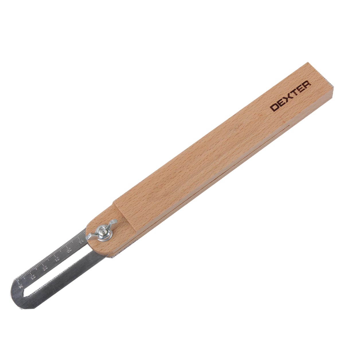 Kątomierz stolarski 250 mm drewniany Dexter 3276007356724