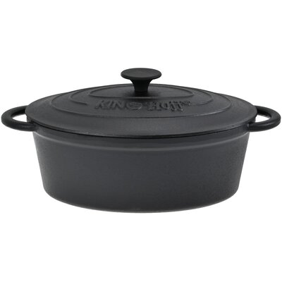 KingHoff BRYTFANNA ŻELIWNA 33cm 6,2L KH-1111