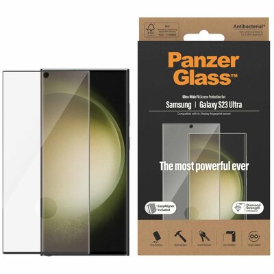 PanzerGlass Szkło ochronne na Samsung Galaxy S23 Ultra FingerPrint ready 7317