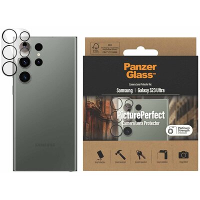 PanzerGlass Szkło ochronne Camera Protector na Samsung Galaxy S23 Ultra 0441