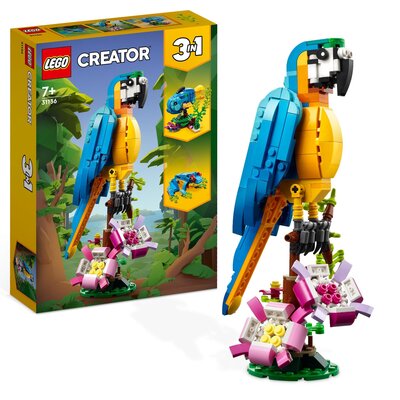 LEGO Creator Egzotyczna papuga 31136