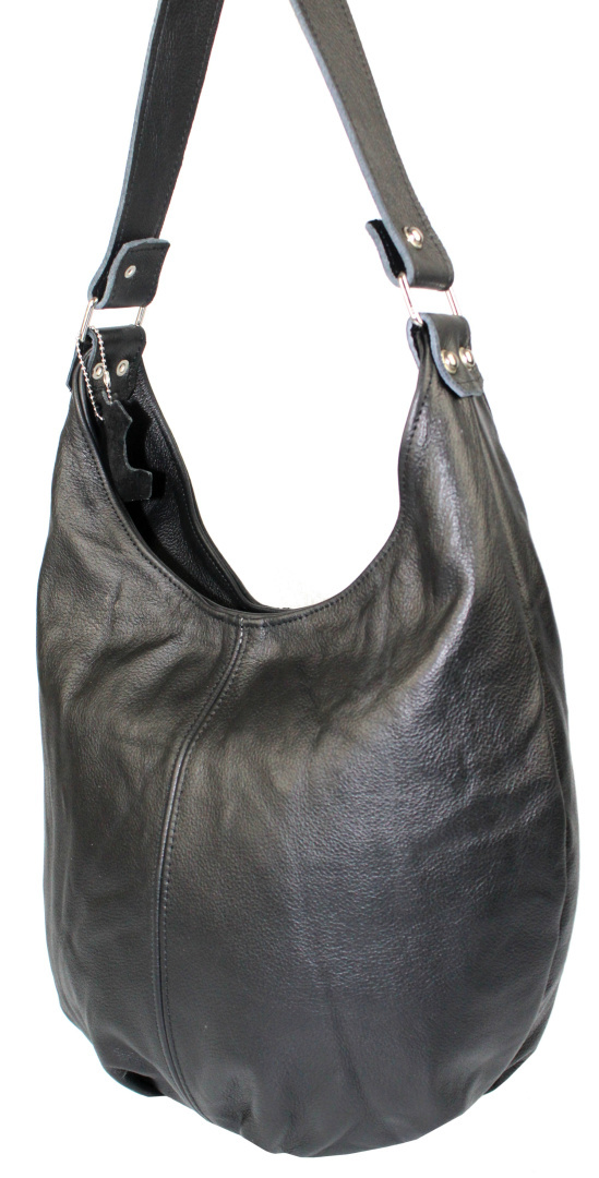 Torebka Skórzana Magre (PL) Skóra Naturalna Licowa Tatiana Czarna