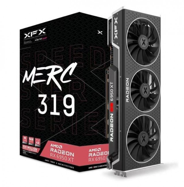 XFX Speedster MERC 319 Radeon RX 6950 XT Black 16GB GDDR6