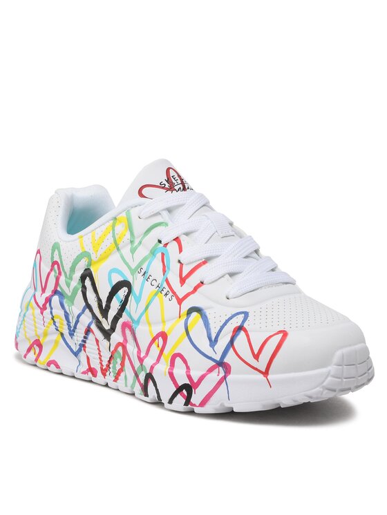 Skechers Sneakersy Spread The Love 314064L/WMLT Biały